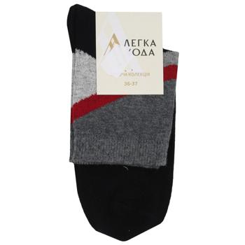 Legka Hoda Women’s Socks s.23 Black - buy, prices for Supermarket "Kharkiv" - photo 1