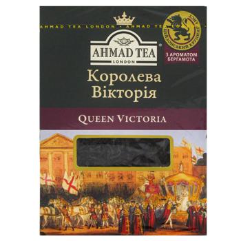 Чай черный Ahmad Tea Queen Victoria крупнолистовой с легким ароматом бергамота 100г - купить, цены на Эпицентр FOOD - фото 2