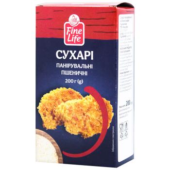 Fine Life Wheat Breadcrumbs 200g - buy, prices for METRO - photo 1