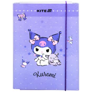 Папка для зошитів Kite Kuromi на гумці картон В5 - купити, ціни на Ідеал - фото 1