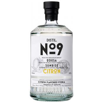 Водка Distil №9 Цитрон 40% 0,5л - купить, цены на Таврия В - фото 1