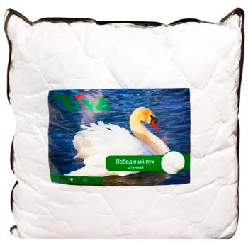 Подушка Viva 011194 68х68см Лебяжий пух м/ф стег синтепух - купити, ціни на Cупермаркет "Харків" - фото 1