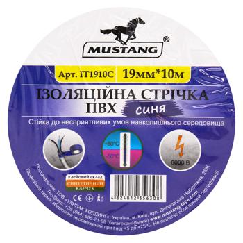 Mustang Insulating Tape Blue 19mm 10m - buy, prices for MegaMarket - photo 2