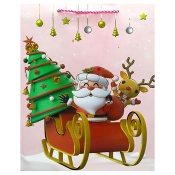 Пакет бумажный Angel Gifts Новогодний 26*32*10см - купить, цены на МегаМаркет - фото 3