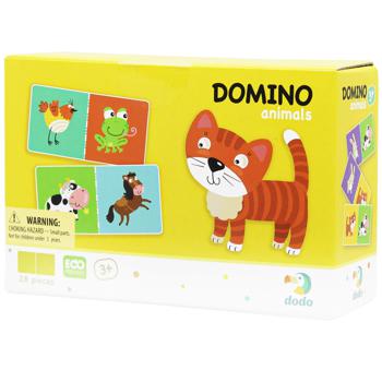 Настольная игра DoDo Домино Животные - купить, цены на Auchan - фото 1