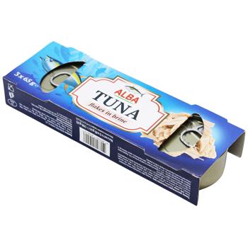 Alba Food Tuna Flakes in Brine 65g x 3pcs - buy, prices for Ideal - photo 4