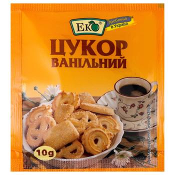 Цукор ванільний Эко 10г - купити, ціни на Auchan - фото 1