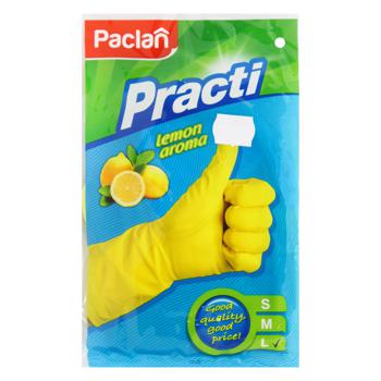 Рукавички господарські Paclan Practi гумові L - купити, ціни на ULTRAMARKET - фото 1