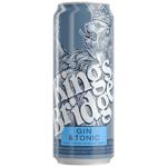 Напій слабоалкогольний King`s Bridge Gin & Tonic 7% 0,5л