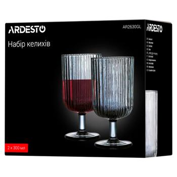 Ardesto Graphite Glass Set  2pcs 300ml - buy, prices for - photo 4