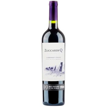 Вино Zuccardi Q Cabernet Franc червоне сухе 14% 0,75л