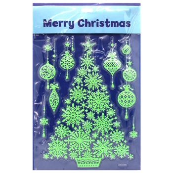 Angel Gifts Christmas Window Stickers in Assortment - buy, prices for MegaMarket - photo 2