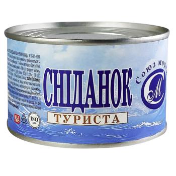Рыба Завтрак туриста консервированная 240г - купить, цены на Идеал - фото 1