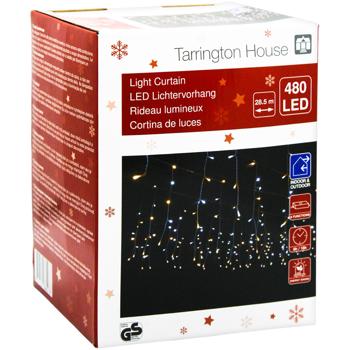 Гирлянда-занавес Tarrington House с таймером 480LED - купить, цены на - фото 3