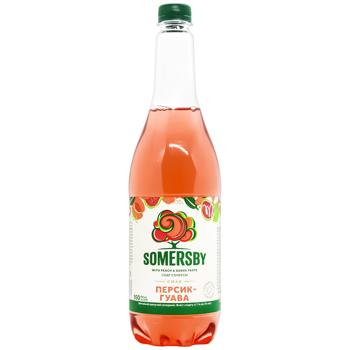 Сидр Somersby персик-гуава 4,7% 0,95л - купить, цены на Чудо Маркет - фото 1
