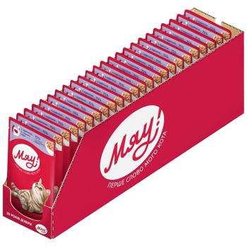 Miau! Turkey in Delicate Sauce Wet Food for Adult Cats 85g - buy, prices for MegaMarket - photo 5