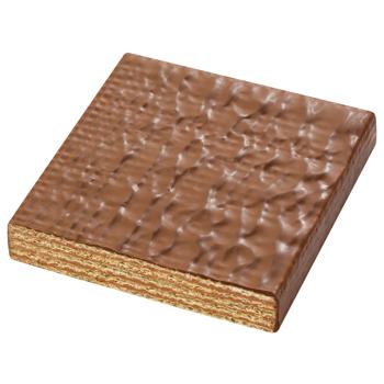 Biscuit-Chocolate Mary Gold Waffle Cake with Almonds and Hazelnuts 220g - buy, prices for MegaMarket - photo 3