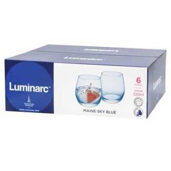 Набор стаканов Luminarc Maine Sky Blue 320мл 6шт