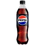 Напій газований Pepsi Black нуль цукру 0,5л