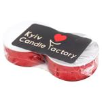 White Tealight Candle 2pcs