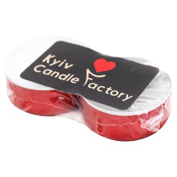 White Tealight Candle 2pcs - buy, prices for MegaMarket - photo 1