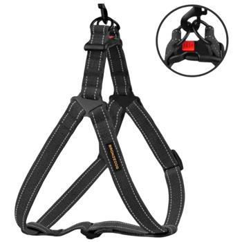 Barksi BronzeDog Сotton шлея для собак S - чорний - купити, ціни на MasterZoo - фото 2