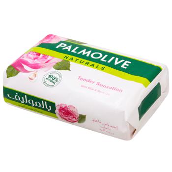 Мило тверде Palmolive Naturals Tender Sensation Milk & Rose Oil 150г - купити, ціни на Cупермаркет "Харків" - фото 3