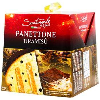 Santagelo Al Tiramisu Panettone 908g - buy, prices for ULTRAMARKET - photo 1