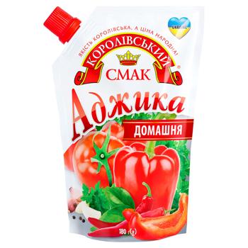 Аджика Королевский вкус Домашняя 180г - купить, цены на Auchan - фото 1