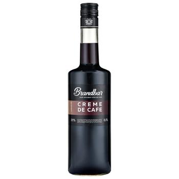 Лікер Brandbar Creme de Cafe 25% 0,7л - купити, ціни на Епіцентр FOOD - фото 1