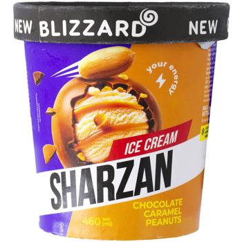 Blizzard Sharzan Chocolate-Caramel-Peanut Ice Cream 340g - buy, prices for Epicentr FOOD - photo 1