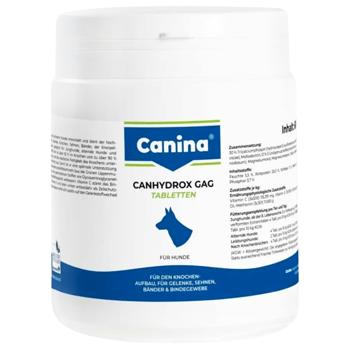 Вітаміни для собак великих порід Canina «Canhydrox GAG» 360 таблеток, 600 г (для суглобів) - купить, цены на MasterZoo - фото 1