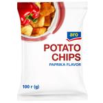 Aro Potato Chips with Paprika Flavor 100g