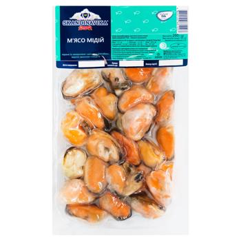 Skandinavika 300/500 Boiled-Frozen Mussel Meat 200g - buy, prices for ULTRAMARKET - photo 1