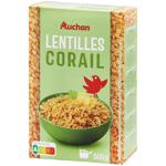 Auchan Red Lentils 500g