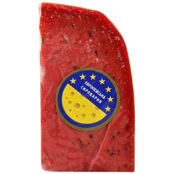 European Cheese Factory Gouda Cheese with Red Pesto 55% - buy, prices for Auchan - photo 2