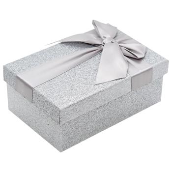 Glitter Gift Box with Bow 21*15*8.5cm - buy, prices for - photo 3