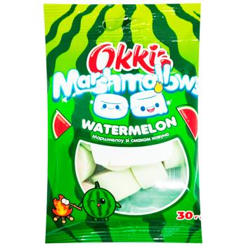 Okki Watermelon Marshmallow 30g - buy, prices for Vostorg - photo 1