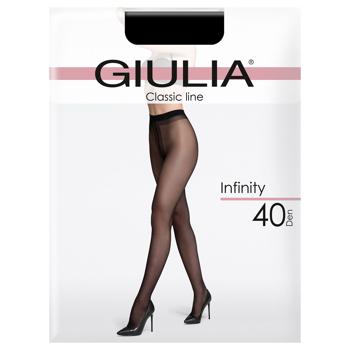 Giulia Infiniti Nero Women's Tights 40den 4s