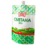 Сметана Злагода 20% 350г