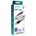 Ridea USB RC-RL15 RGB Light Type-C 3A 1.2m Cable