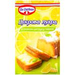 Powdered sugar Dr.oetker citrus 50g Romania