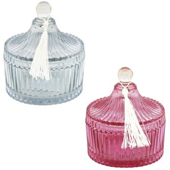 Actuel Container with Tassel 10.5x12.5cm - buy, prices for Auchan - photo 1