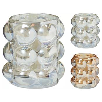 Bubbels Candlestick 82x82x90mm - buy, prices for COSMOS - photo 1
