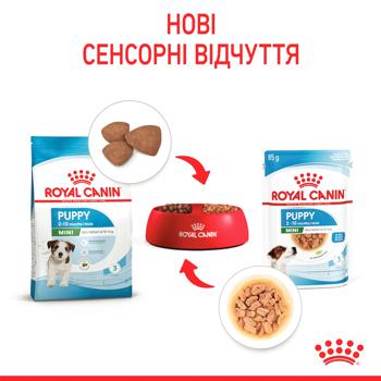 Корм влажный Royal Canin с домашней птицей для щенков малых пород 85г - купить, цены на MasterZoo - фото 5