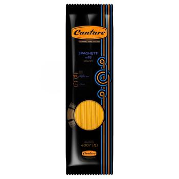 Макаронные изделия Cantare Спагетти 400г