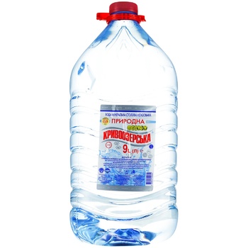 Kryvoozerska Mineral Non-carbonated Water 9l - buy, prices for Auchan - photo 1