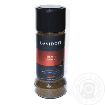Кава розчинна Davidoff Aroma Rich банка 100г купити, ціни на МегаМаркет - фото 1