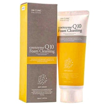 3W Clinic Q10 Coenzyme Foam for Washing 100ml - buy, prices for Auchan - photo 1