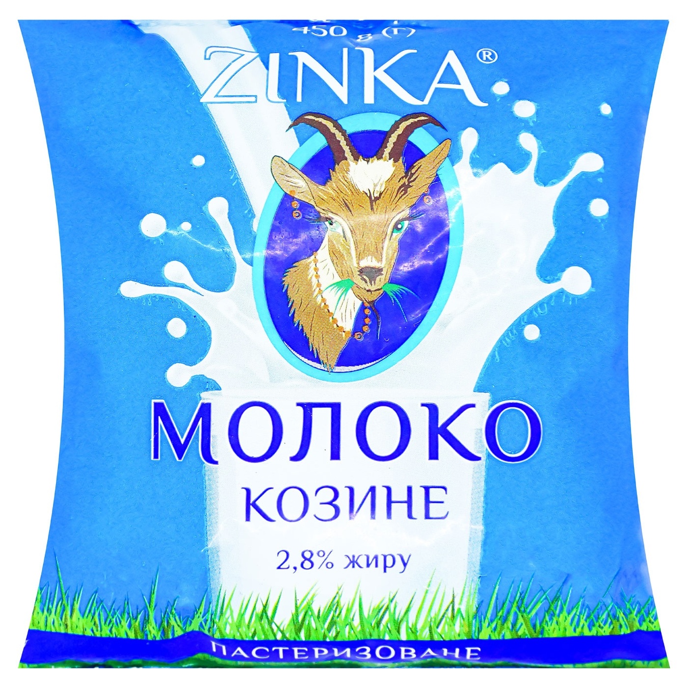

Молоко Zinka козье 2,8% 450г